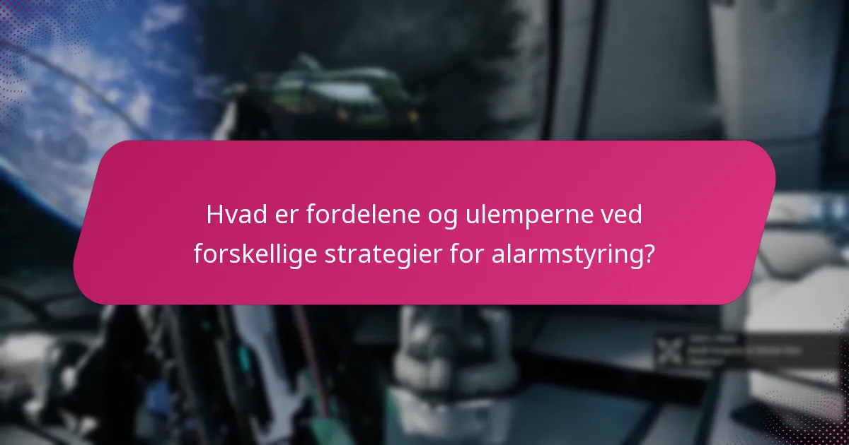 Hvilke almindelige problemer opstår med in-game alarmer, og hvordan kan jeg løse dem?
