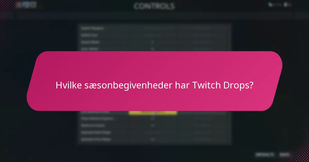 Hvilke typer belønninger kan opnås gennem Twitch Drops?